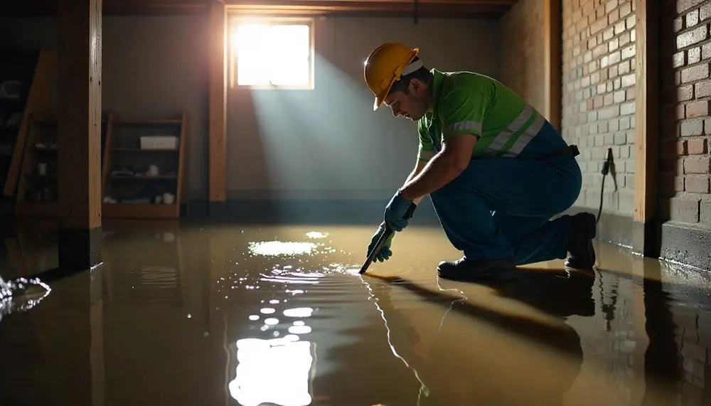 Professional water damage restoration services in Denton, NC